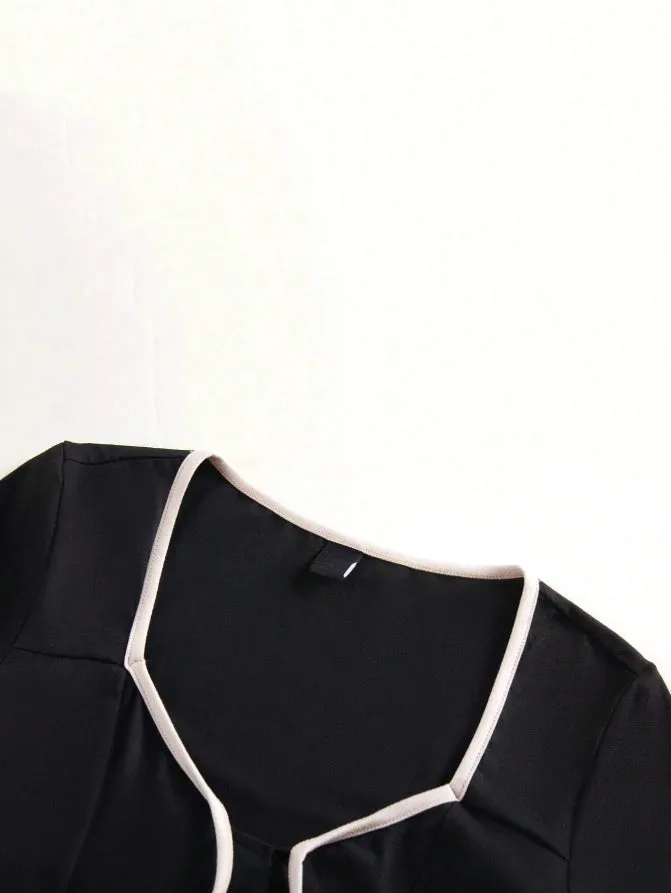 Black Bralette Top