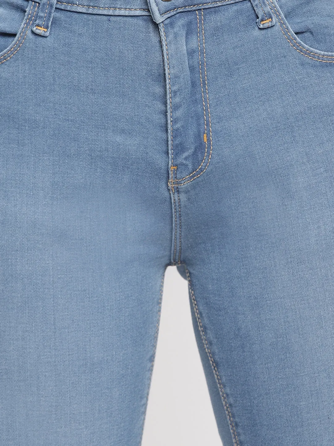 Blue Mid Super Skinny Jeans