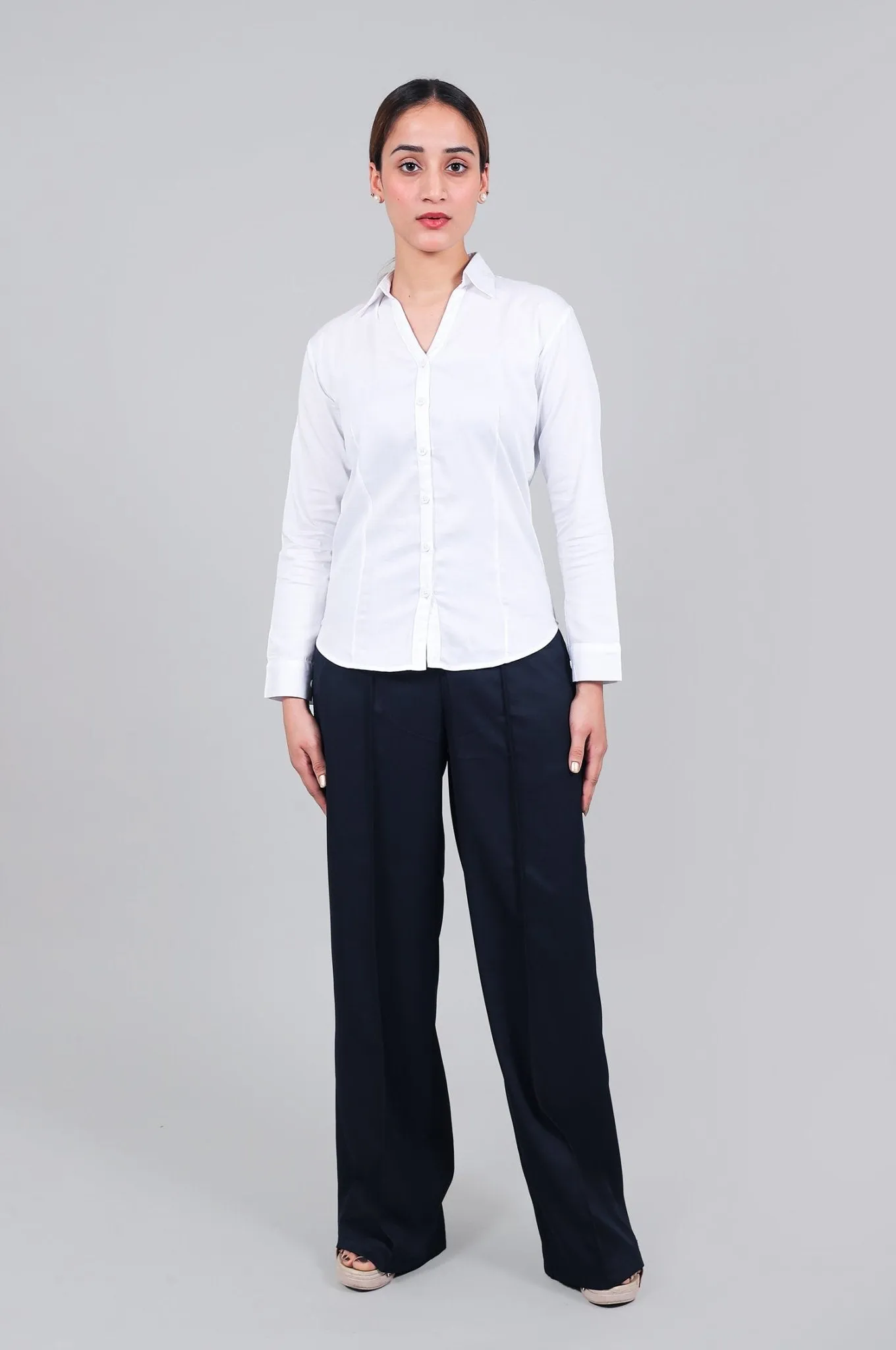 bluebird Women's White Shirt