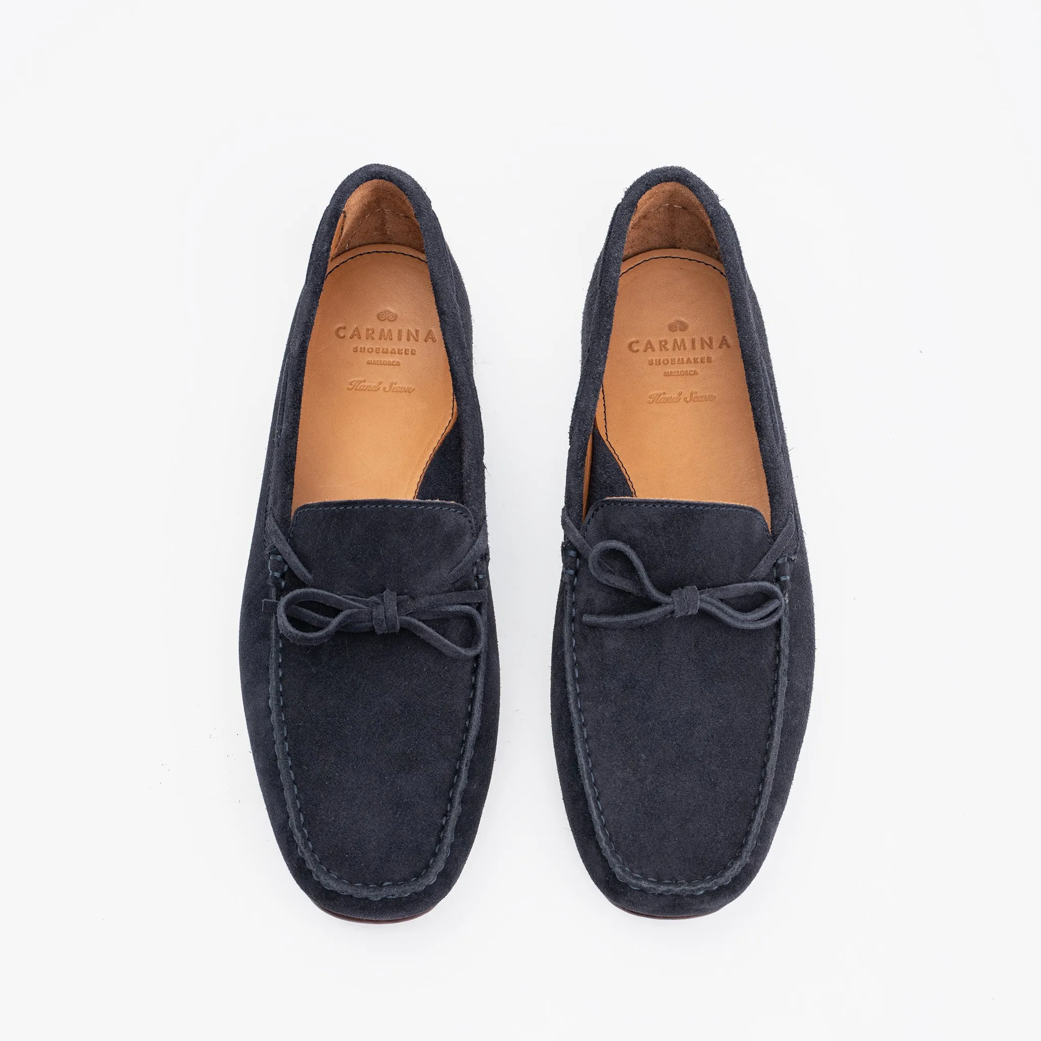 Driving Loafer in Navy Suede