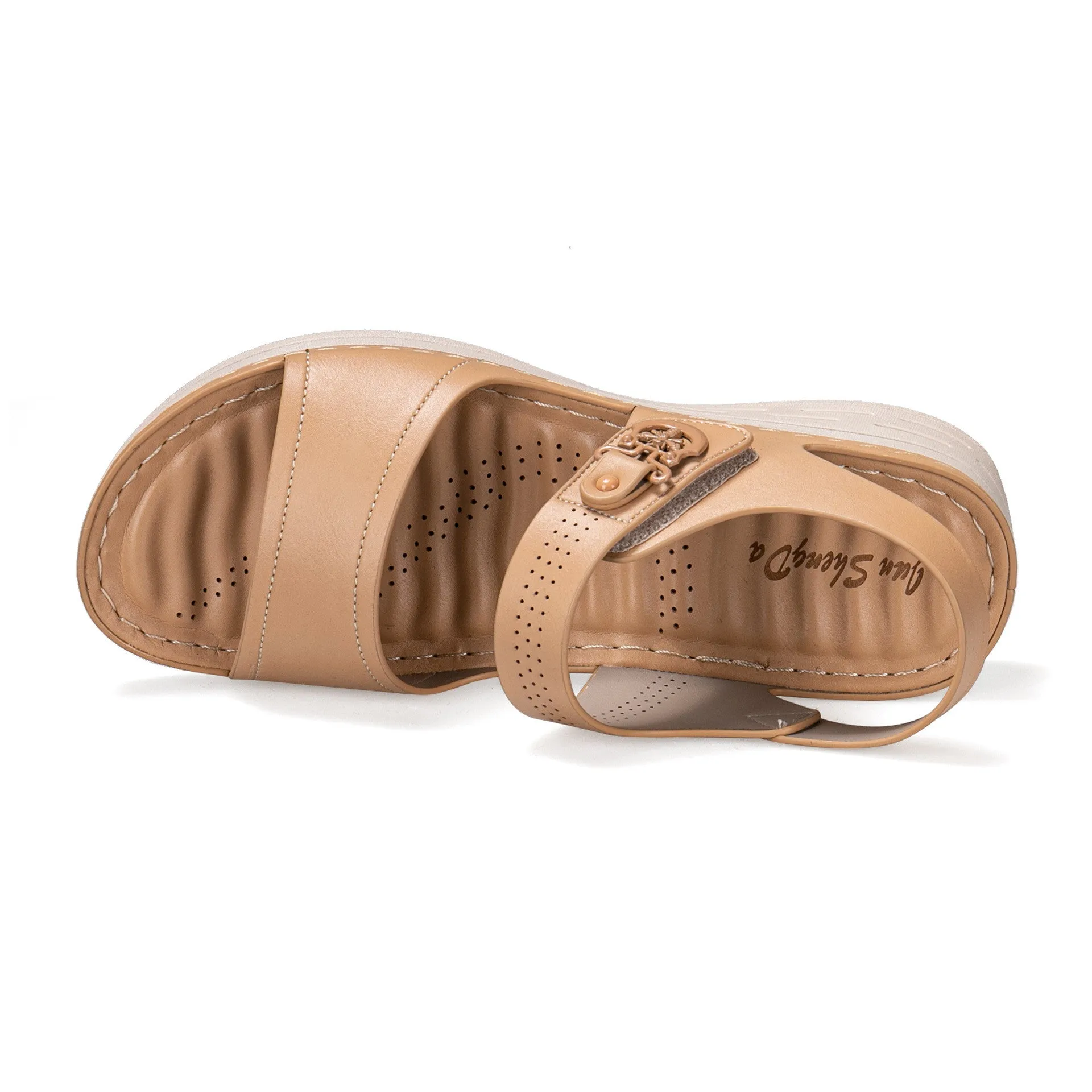 Foot Latex Sandals Wedge Comfortable Large Size Sandals