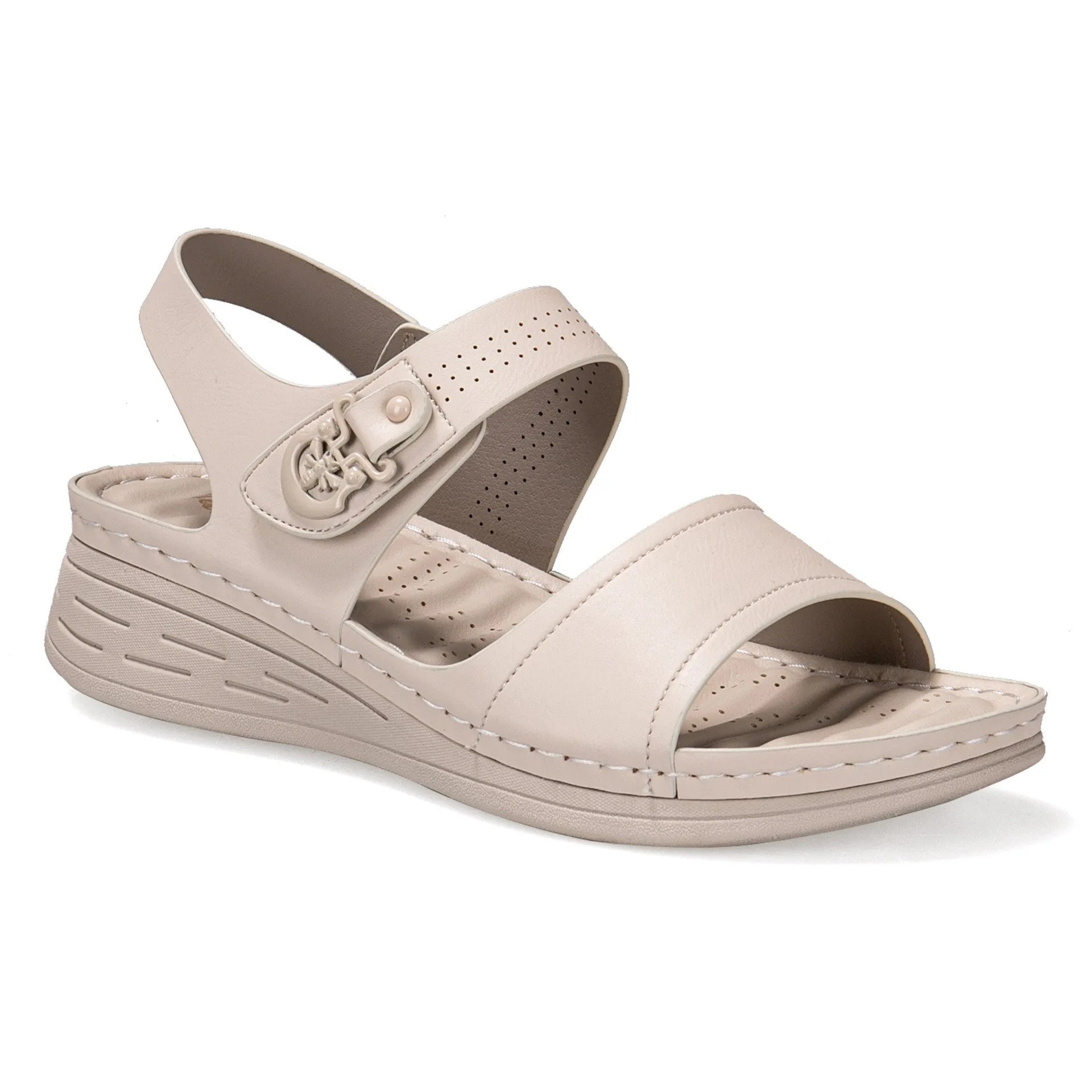 Foot Latex Sandals Wedge Comfortable Large Size Sandals