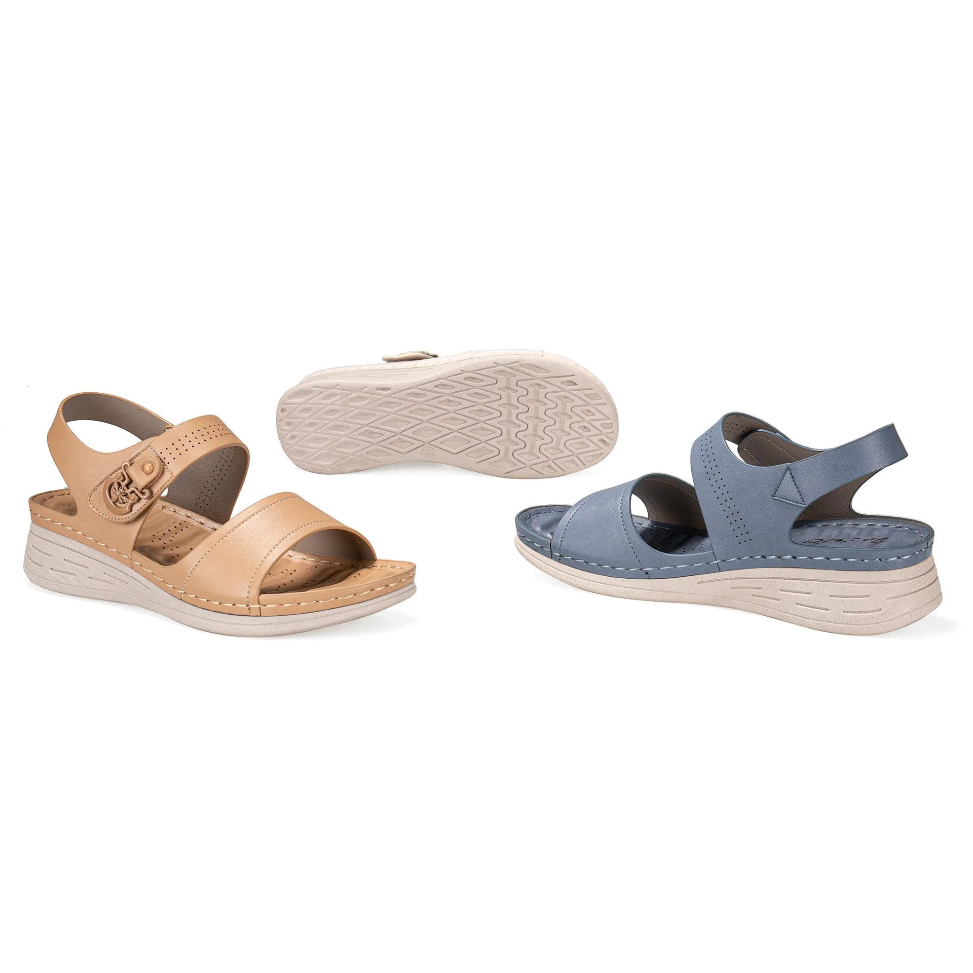 Foot Latex Sandals Wedge Comfortable Large Size Sandals
