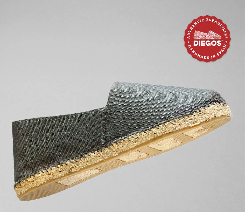 Grey espadrilles