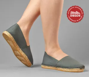 Grey espadrilles