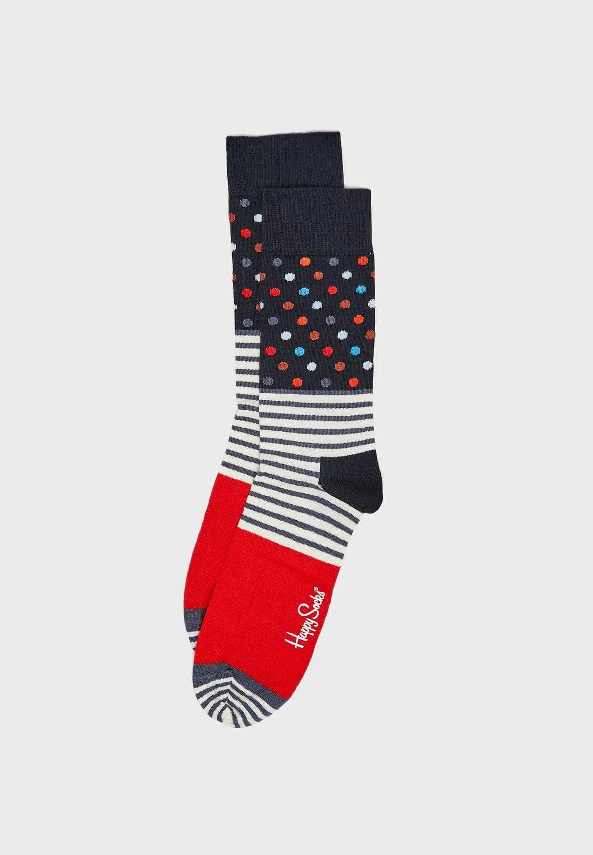Happy Socks Stripes And Dots Crew Socks