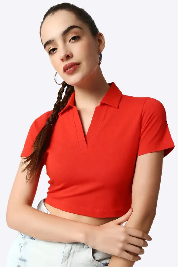 Hot Midriff Magic Crop Top