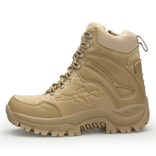Lonfer Men's Military Boot