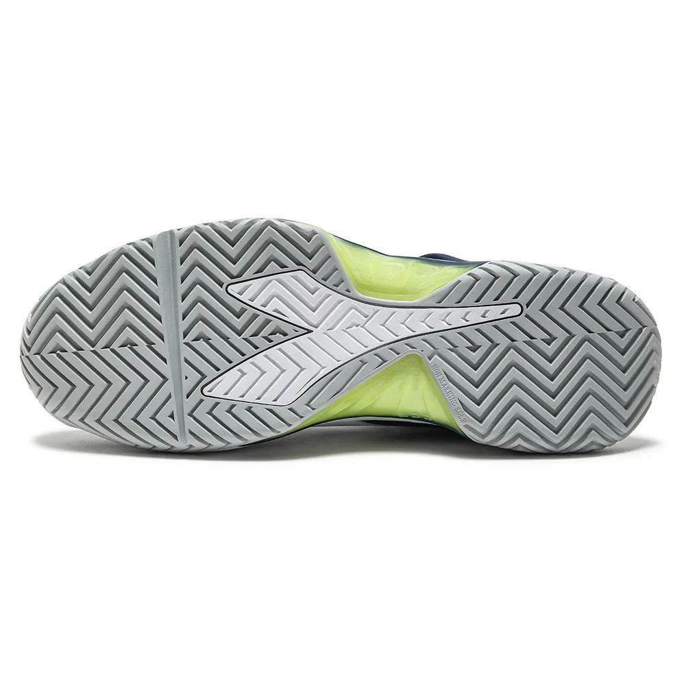 Men`s B.Icon 2 AG Tennis Shoes Pageant Blue and White