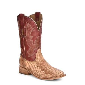 Ostrich Leg Wide Square Toe
