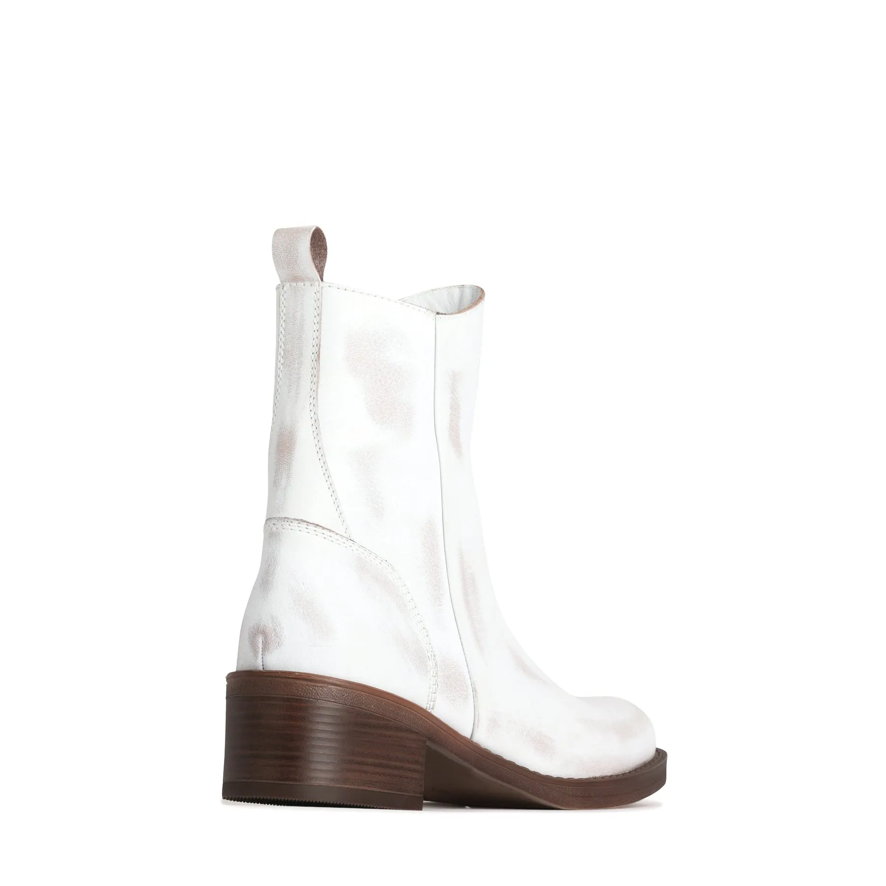PAMPAS LEATHER ANKLE BOOOTS