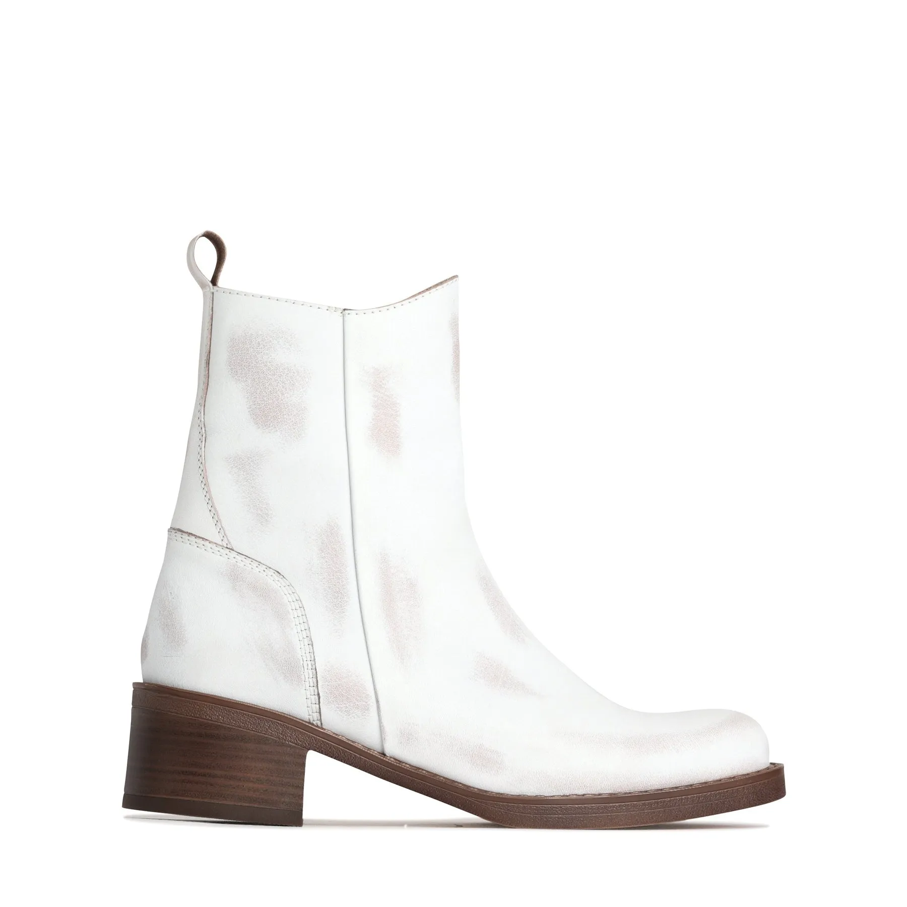 PAMPAS LEATHER ANKLE BOOOTS