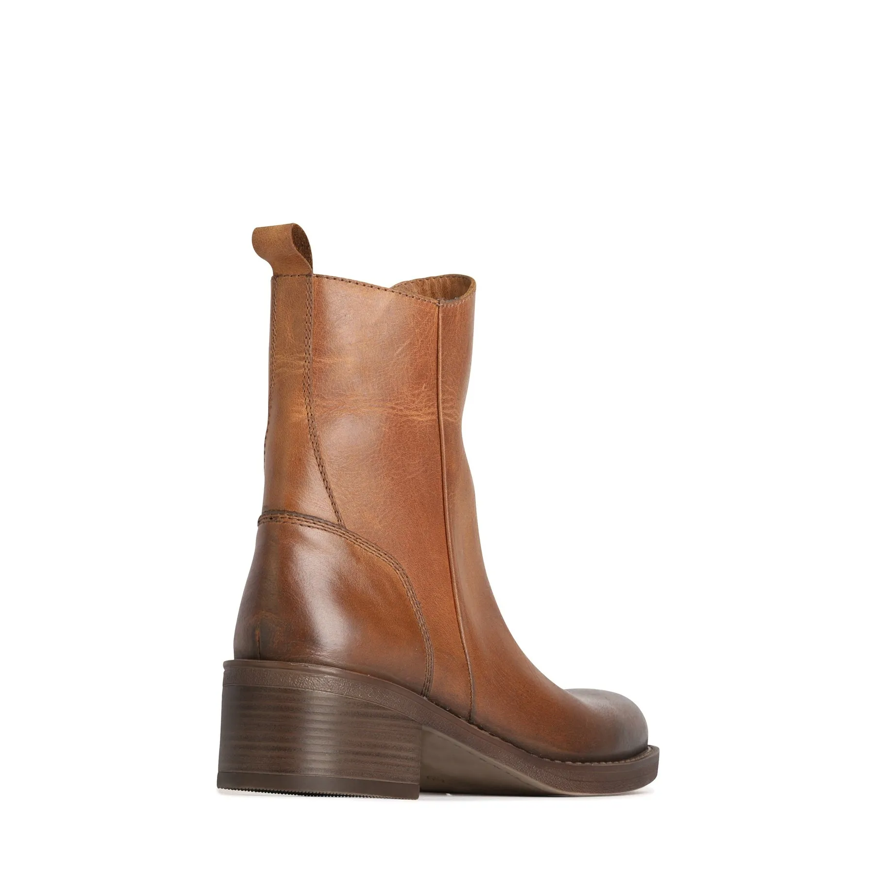 PAMPAS LEATHER ANKLE BOOOTS