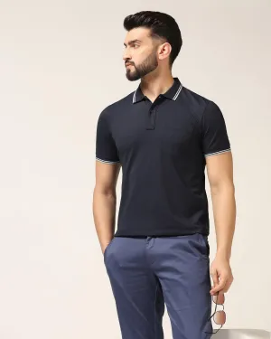 Polo Navy Iris Solid T-Shirt - Walter