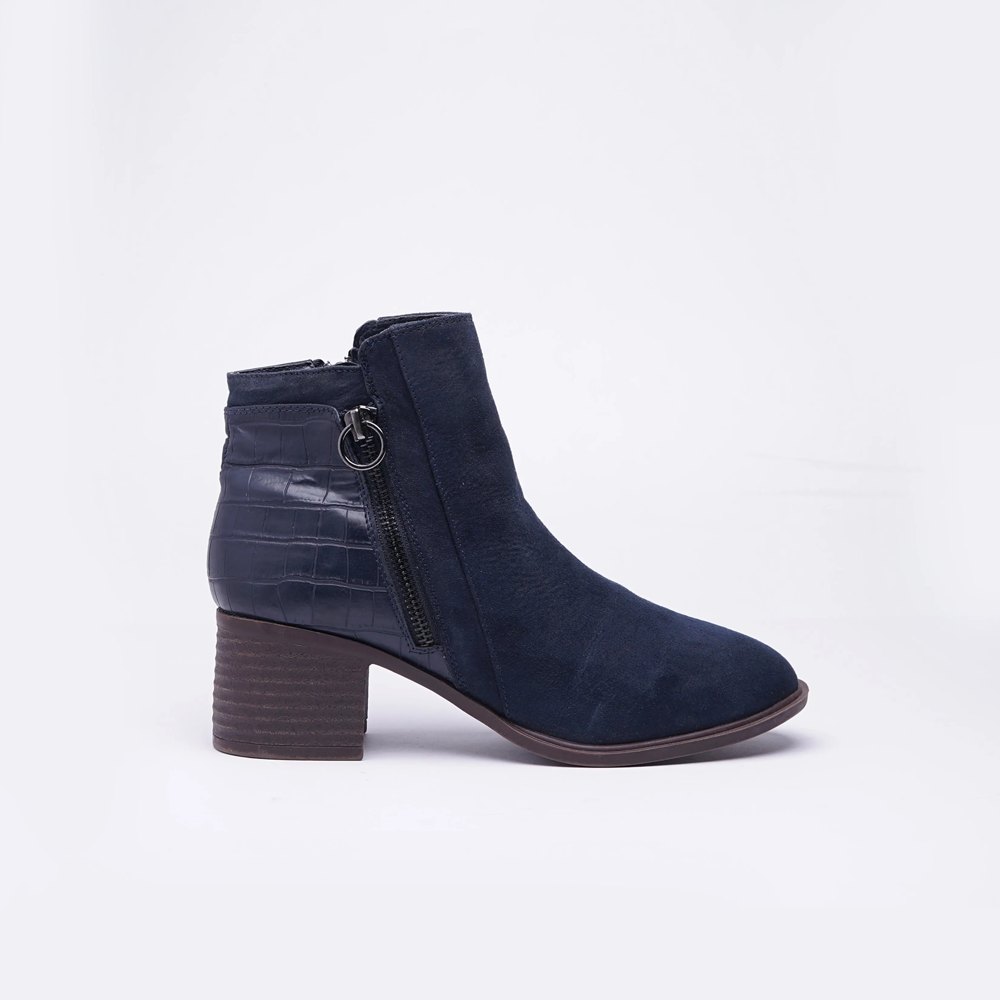 XT confort Block Heel Ankle Boots