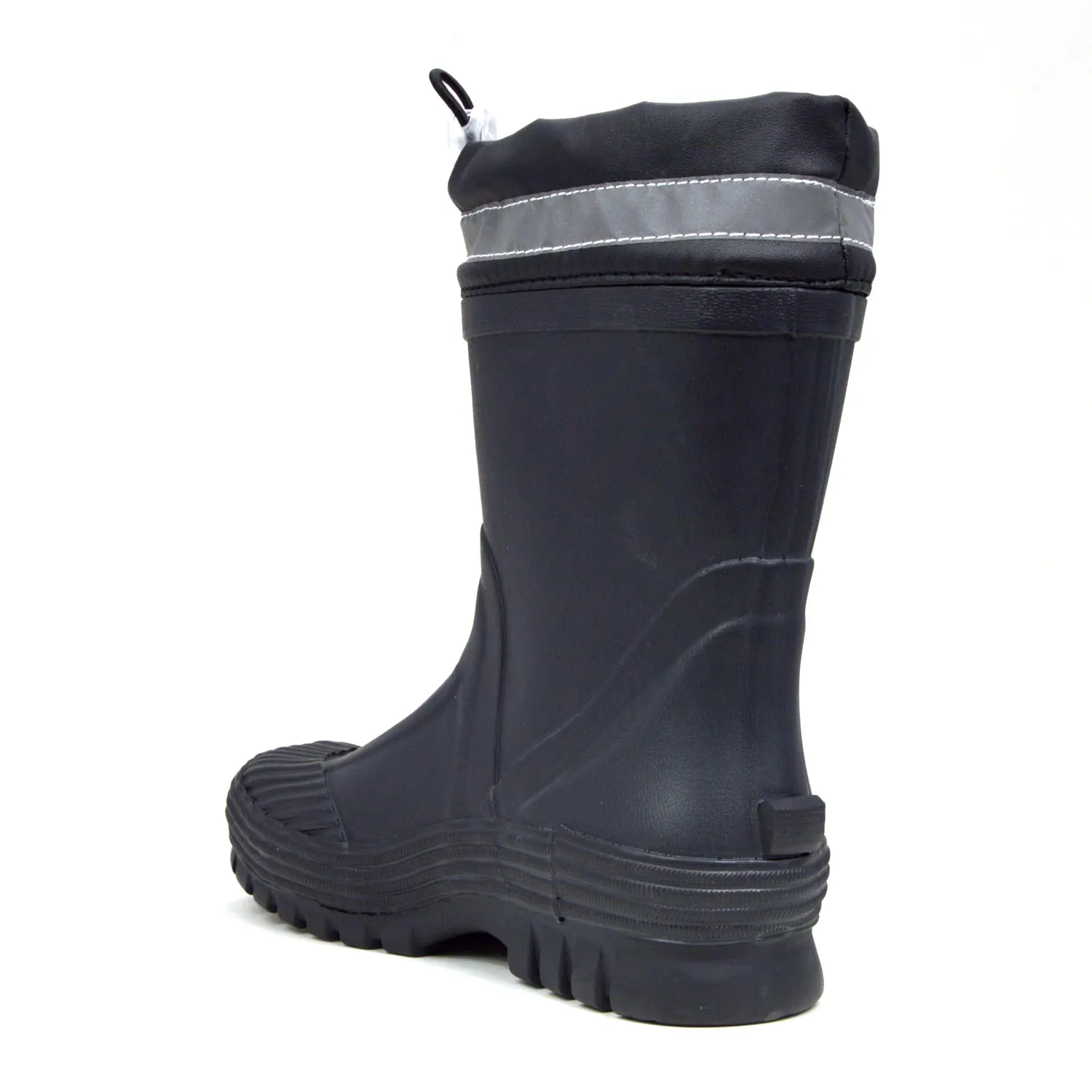 Youth Toggle Black Gumboots