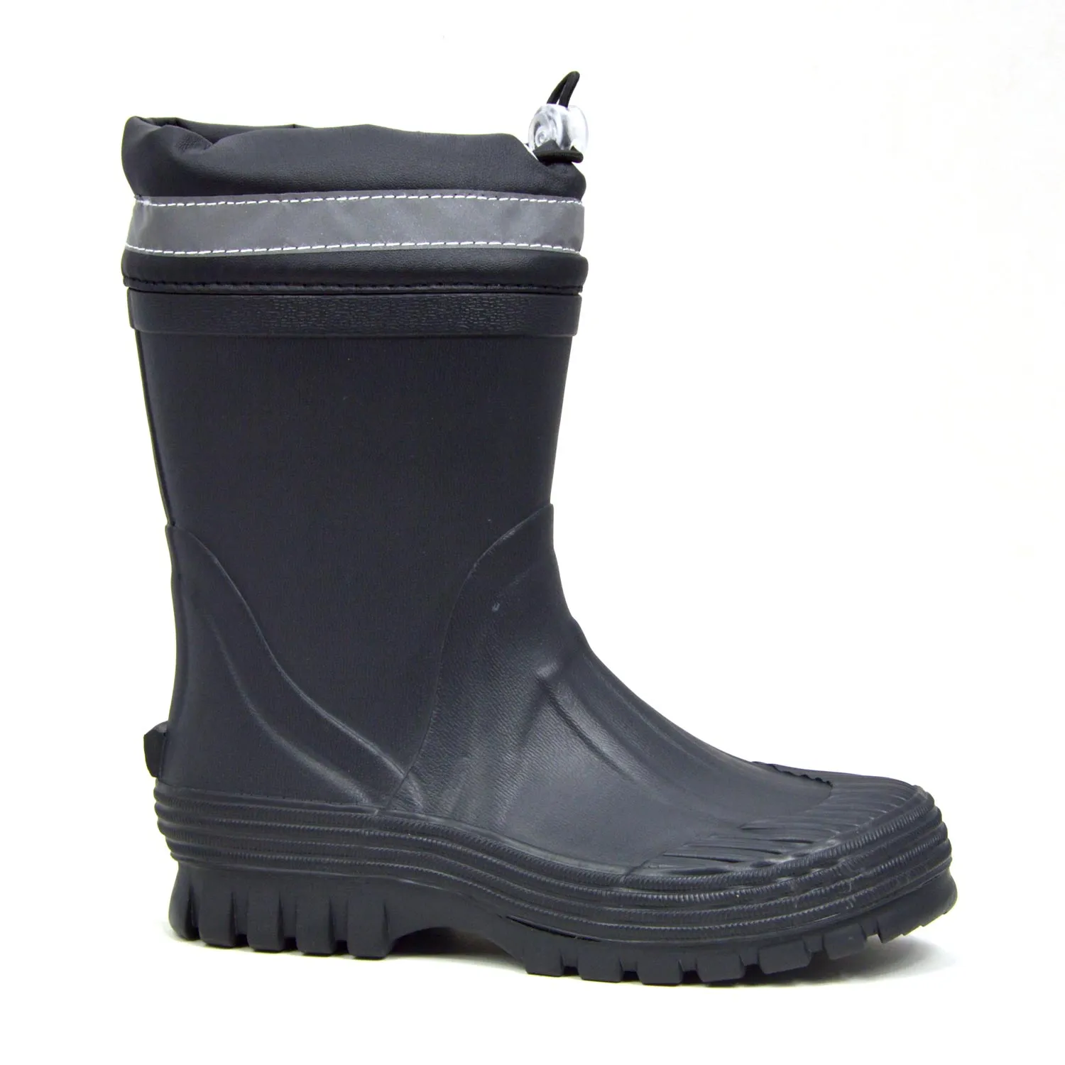 Youth Toggle Black Gumboots
