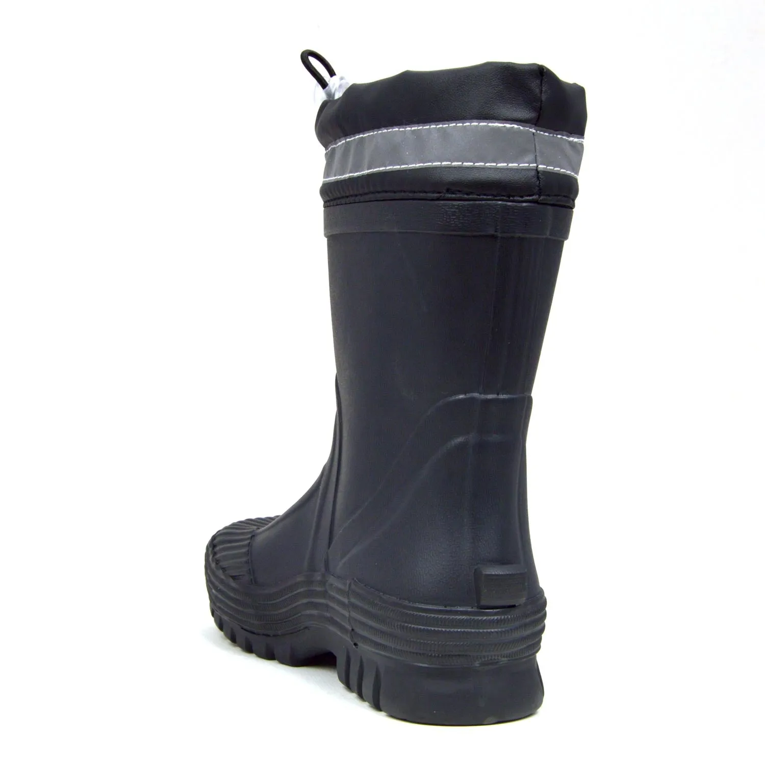 Youth Toggle Black Gumboots