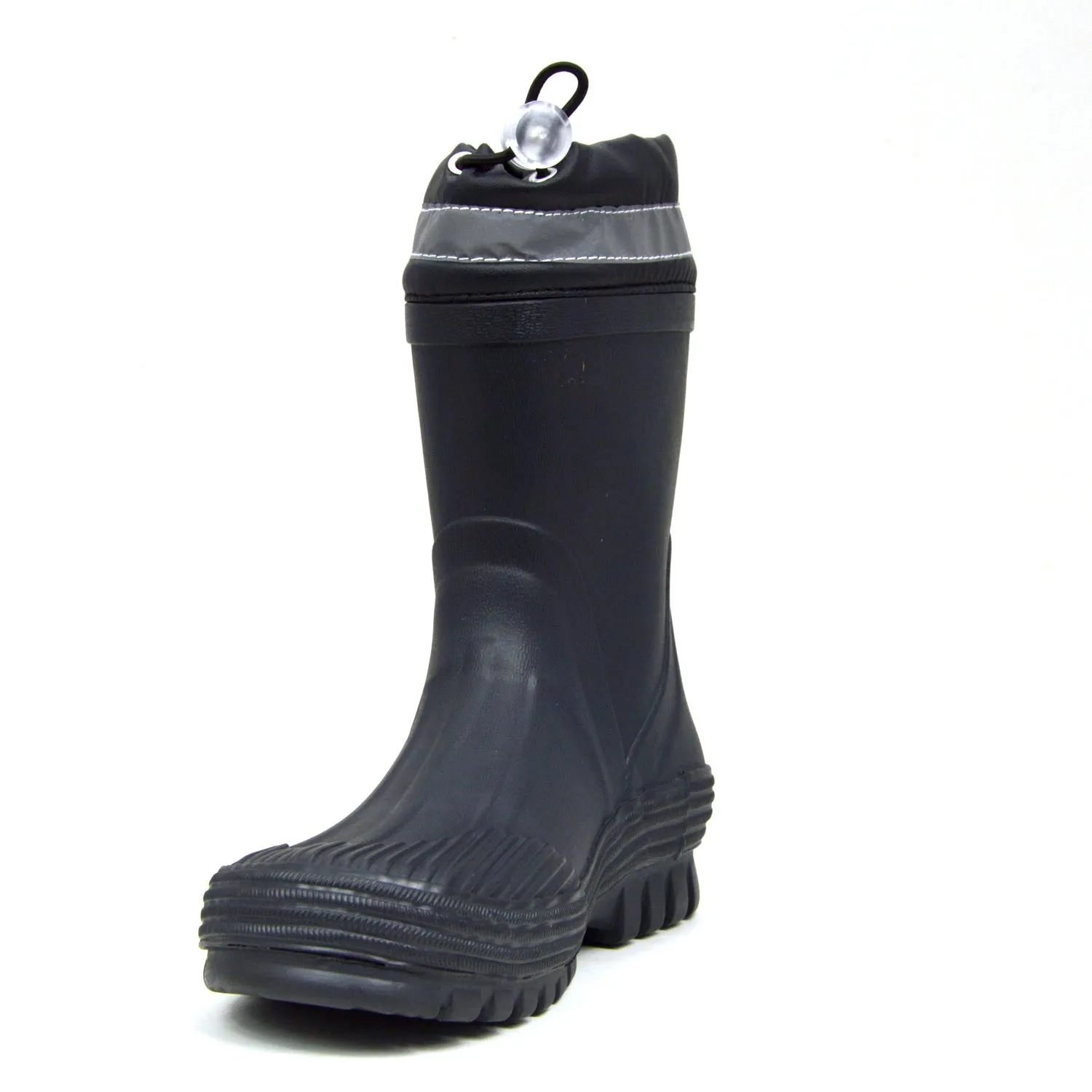 Youth Toggle Black Gumboots
