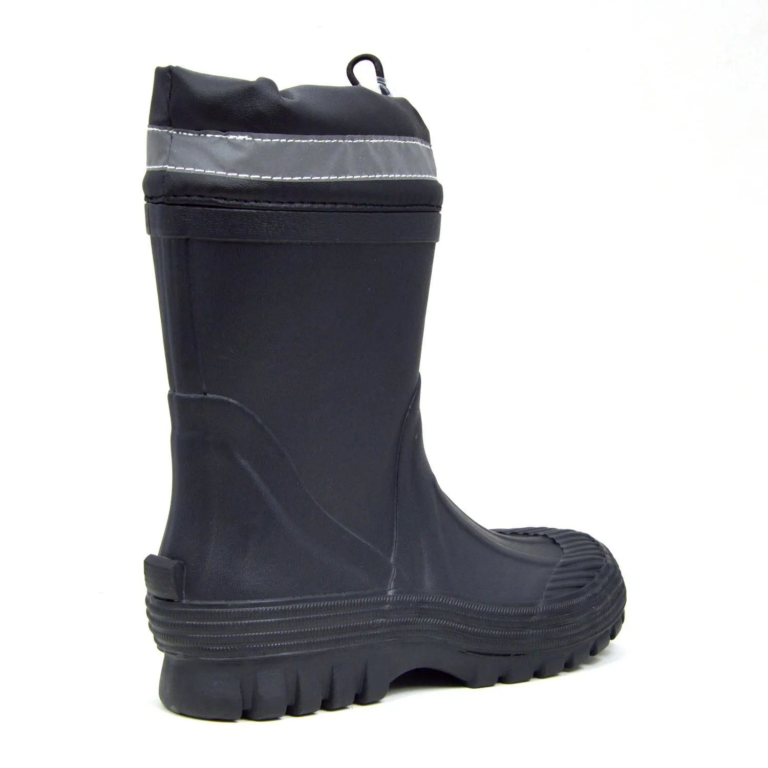 Youth Toggle Black Gumboots