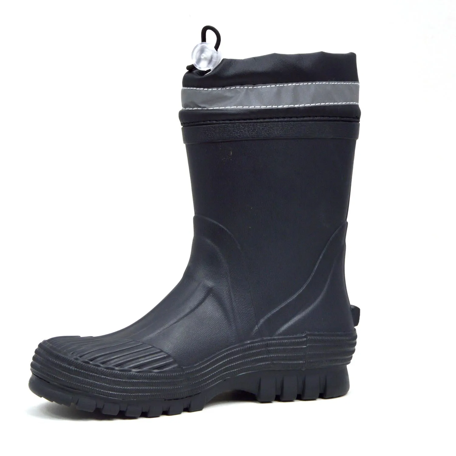 Youth Toggle Black Gumboots