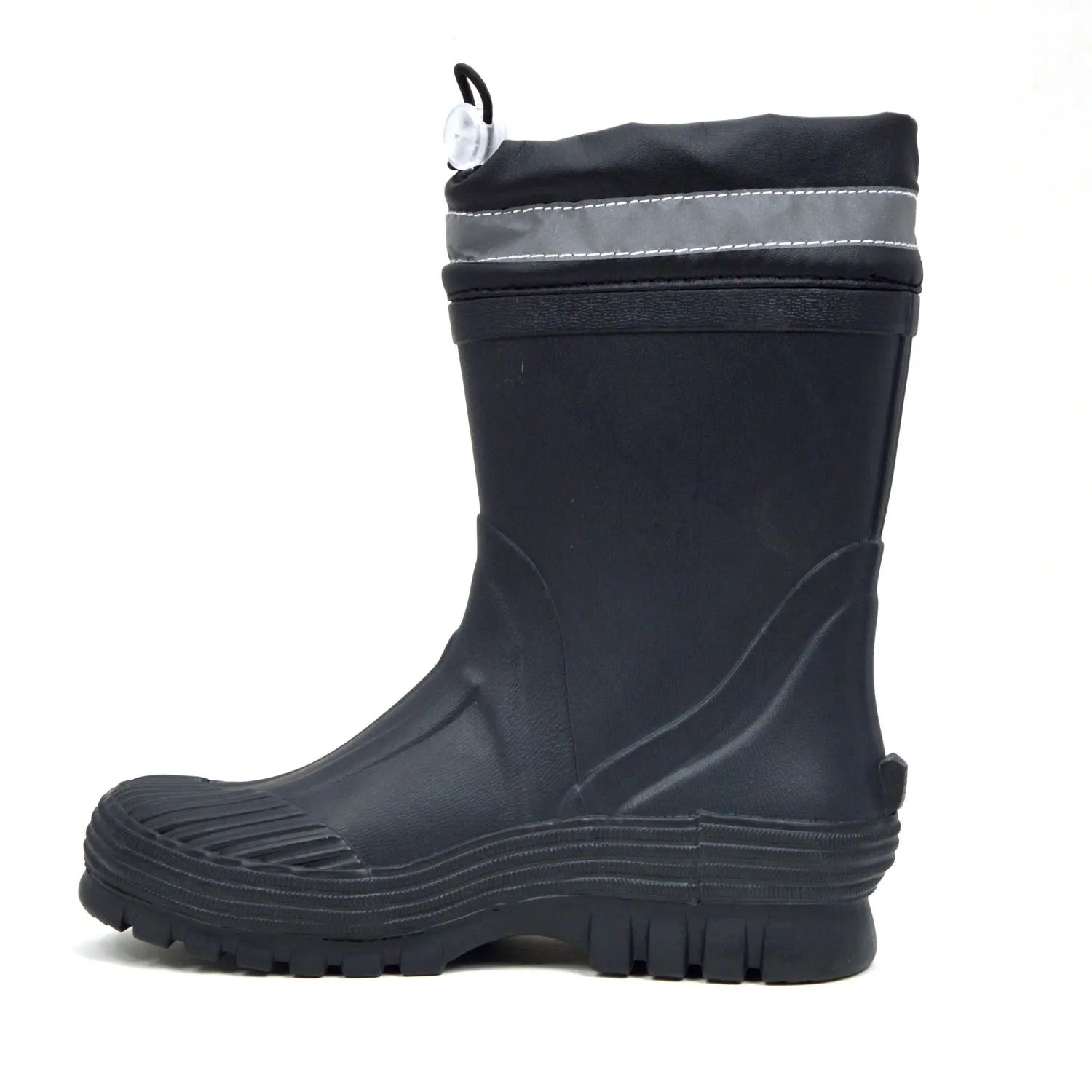 Youth Toggle Black Gumboots