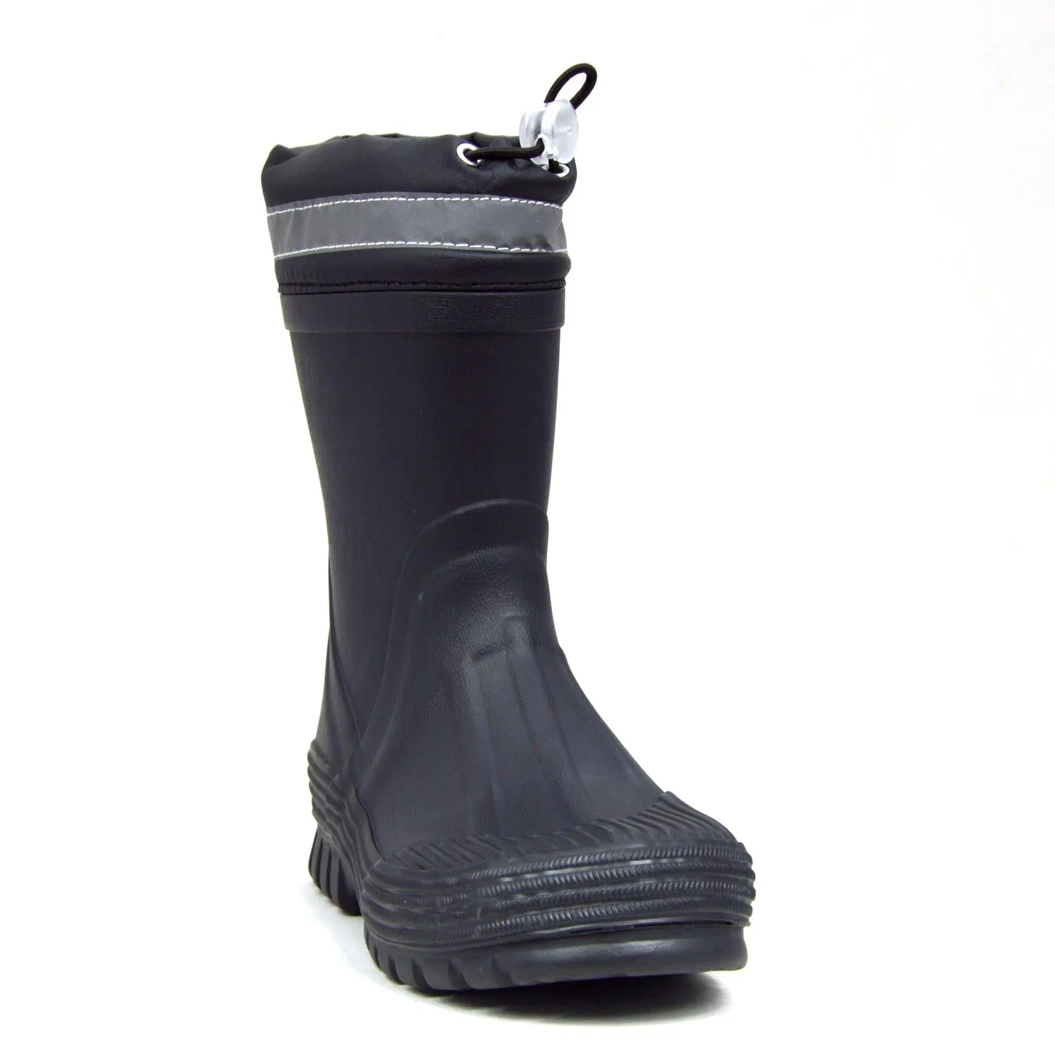 Youth Toggle Black Gumboots