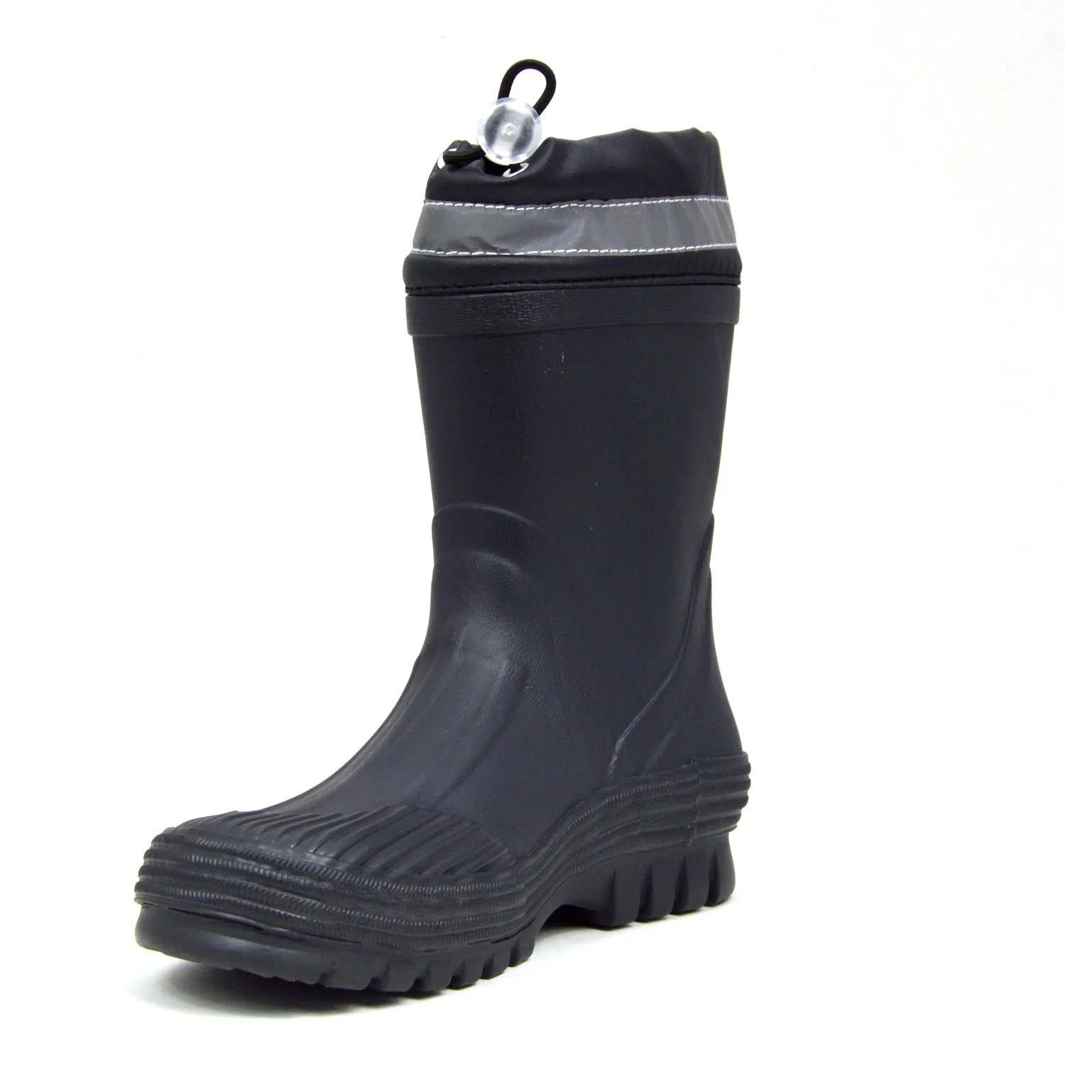 Youth Toggle Black Gumboots