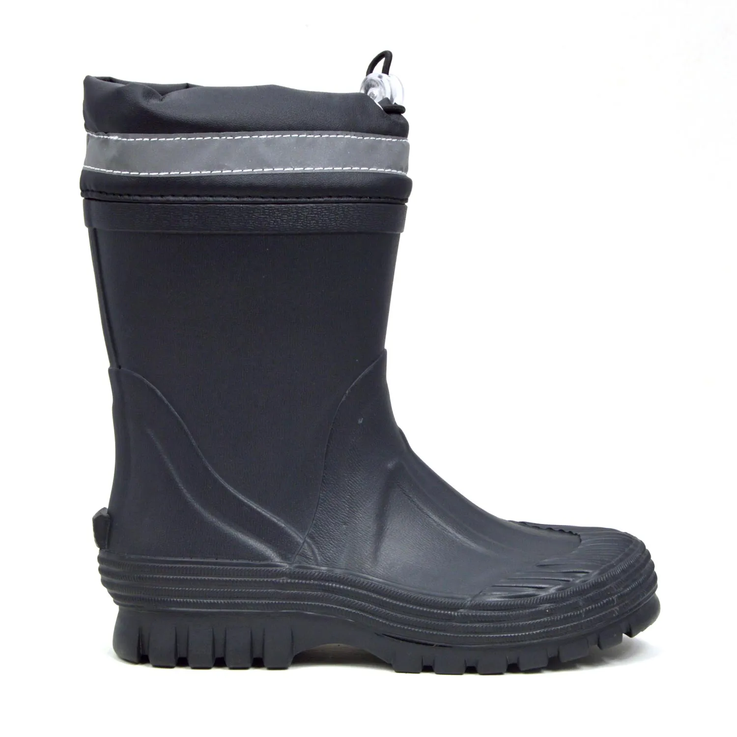 Youth Toggle Black Gumboots