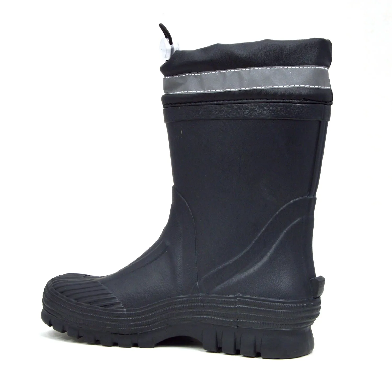 Youth Toggle Black Gumboots